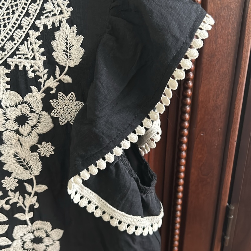 Beautiful Linen, Thml Flutter, Sleeved Embroidere… - image 3